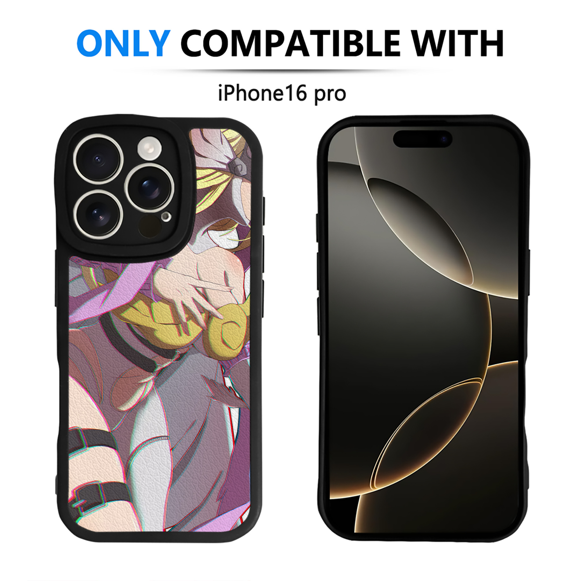 （画像用） Digimon デジタルモンスター/デジモン 【iPhone 16シリーズ対応】シリコンスマホケース（レザー調） 材質：シリコン